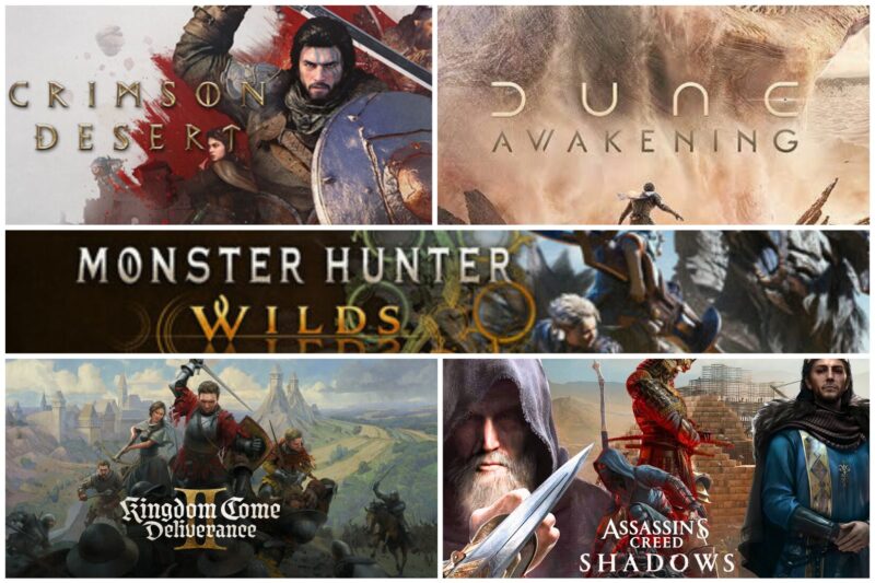 Top 5 PC Open-World Games 2025 for Massive Exploration